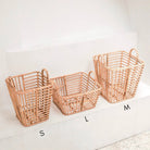 Laundry Basket | Plant Basket | Storage Basket KUPANG made from Rattan (3 sizes) by Soeji