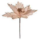Artificial plant Christmas star Ø 31x32 cm Beige Plastic Christmas tree decoration by Clayre & Eef.