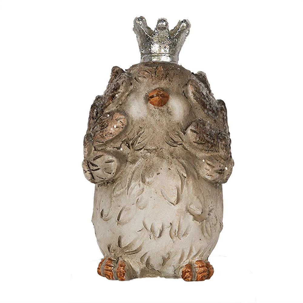 Deko-Vogel 7x5x8 cm von Clayre & Eef.