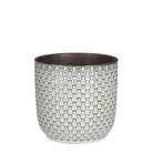 Flowerpot inside Daan Wit by Mica Decorations