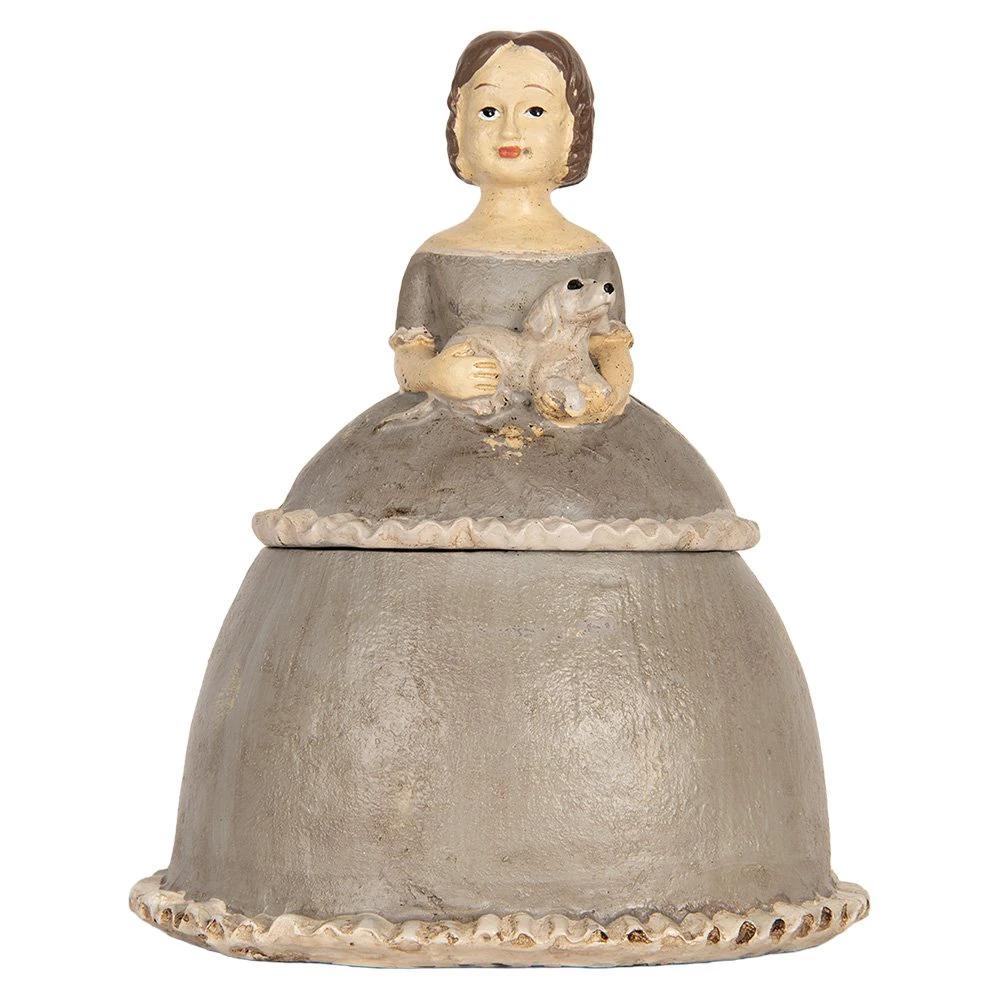 Decoration woman 19x16x22 cm by Clayre & Eef.