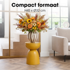Elliott Yellow side table by Mica Decorations