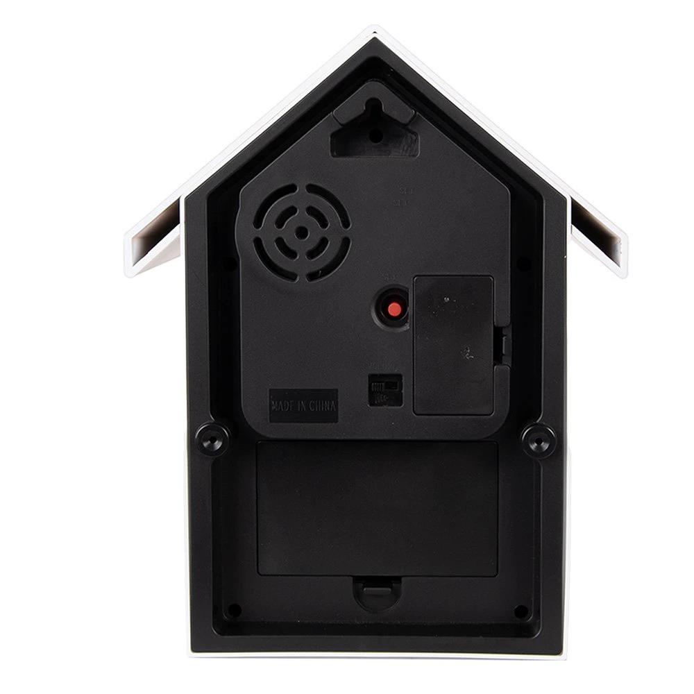 Cuckoo clock 20x10x26 cm white plastic by Clayre & Eef.