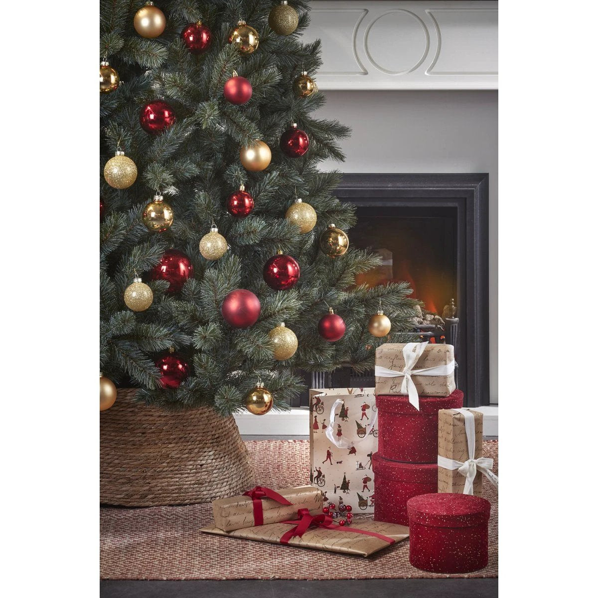 Weihnachtsbaumdecke Braun von House of Seasons