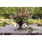 Flowerpot Ø 52x47 cm Black Ceramic Flowerpot Indoor by Clayre & Eef.