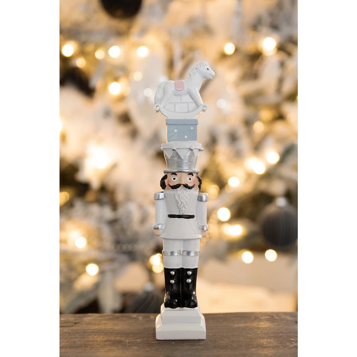 Decoration nutcracker 6x5x23 cm by Clayre & Eef.