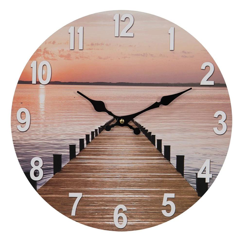 Wanduhr Ø 34x4 cm / 1xAA von Clayre & Eef.