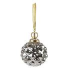 Christmas bauble Ø 8x11 cm by Clayre & Eef.