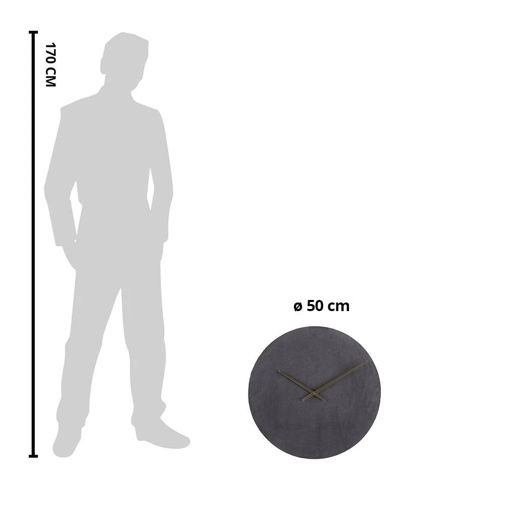 Wall clock Ø 50x4 cm / 1xAA by Clayre & Eef.