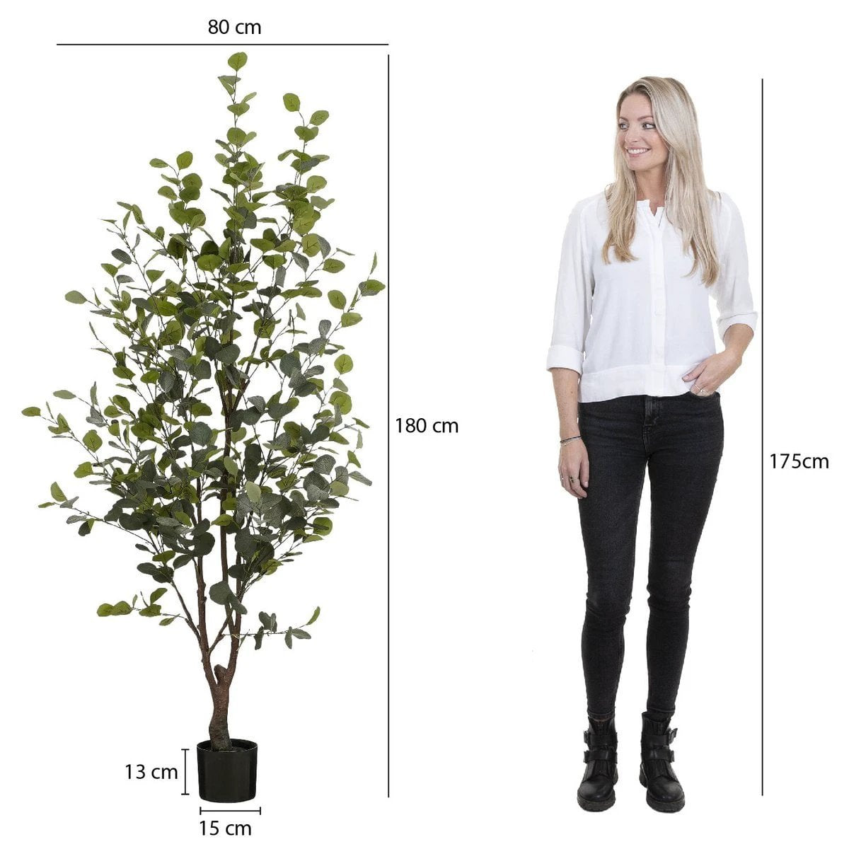 Artificial plant Green by Mica Decorations