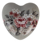 Decoration Heart 8x8x4 cm Flowers by Clayre & Eef.