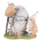 Figure Chick 12 cm Gray Brown Polyresin Home Accessories by Clayre & Eef.