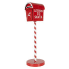 Weihnachtsdekoration Briefkasten Ø 15x50 cm rotes Metall von Clayre & Eef.