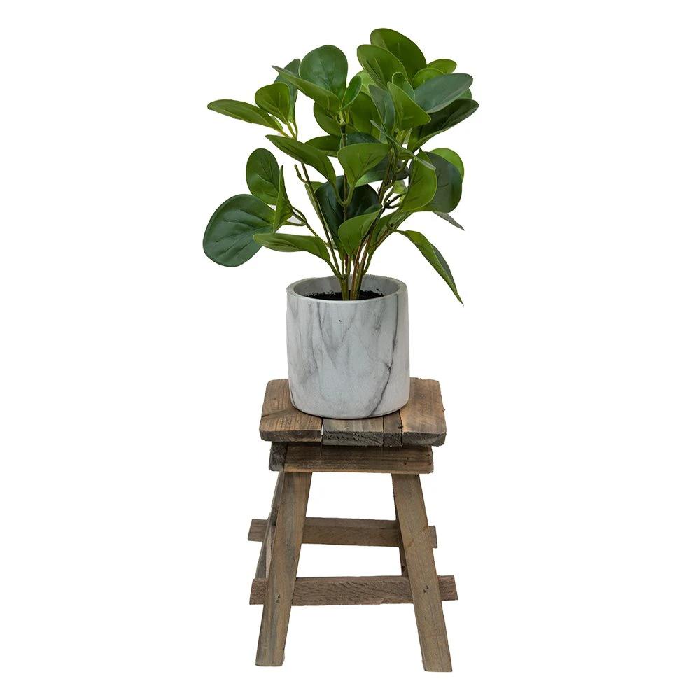 Plant table 15x15x21 cm by Clayre & Eef.