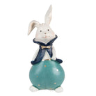Decoration rabbit 9x8x21 cm by Clayre & Eef.