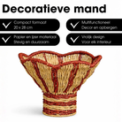 Storage basket Light brown by Mica Decorations