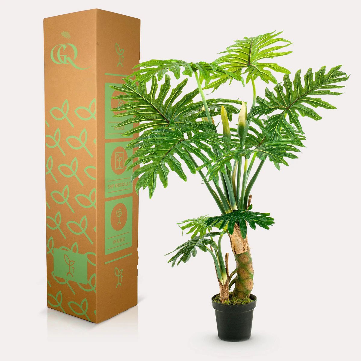 Kunstpflanze – Philodendron – 130 cm von Green boutiQ