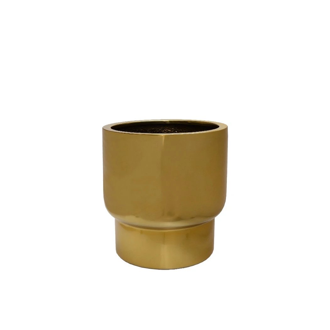 Plant Pot - Roskilde Gold by Vase The World