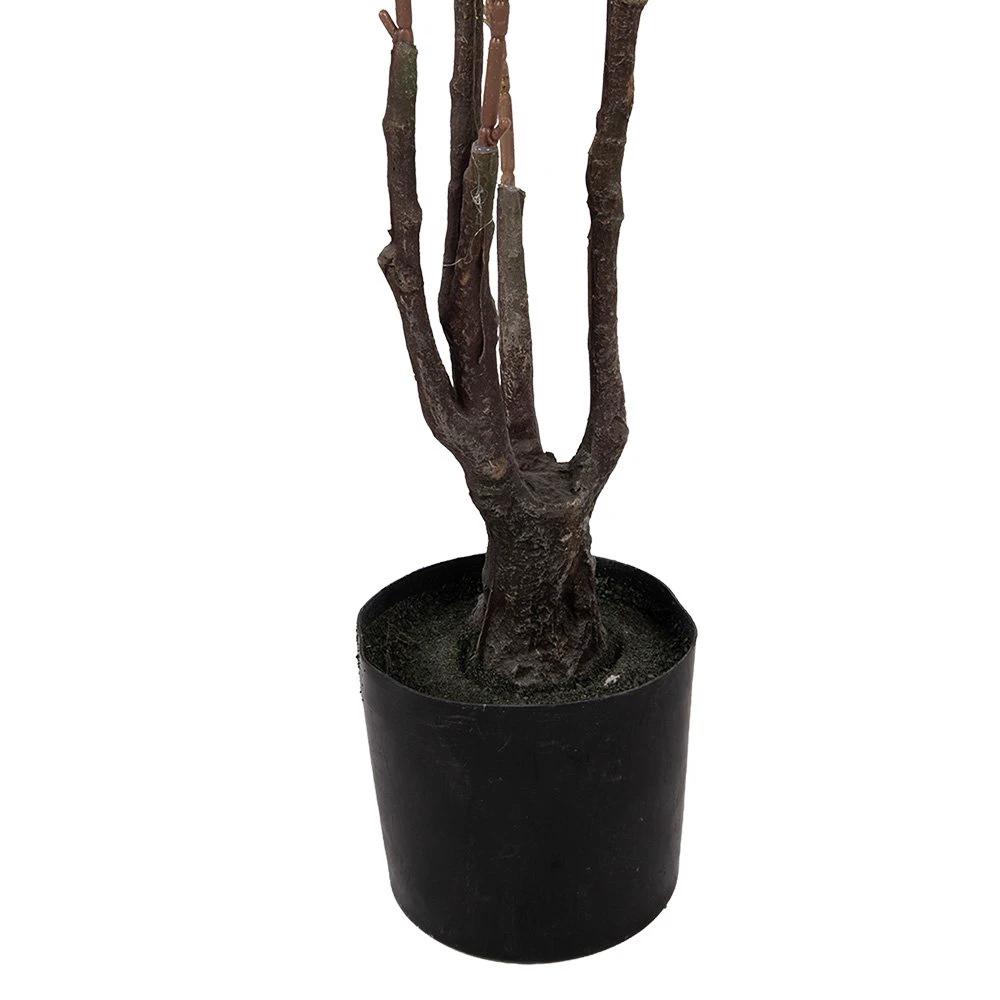 Artificial plant Forsythia 20x20x125 cm Yellow Plastic by Clayre & Eef.