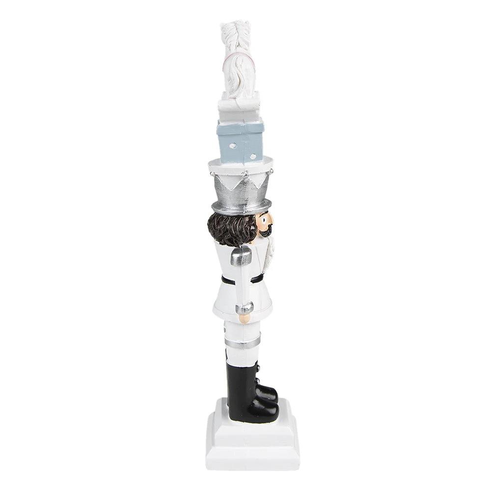 Decoration nutcracker 6x5x23 cm by Clayre & Eef.