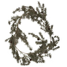 Christmas garland 20x7x180 cm / 3xAA Green Wood by Clayre & Eef.