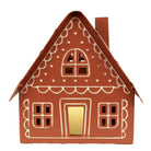 Decoration House with LED 23x18x23 cm/ 3x AAA Brown Metal by Clayre & Eef.