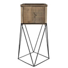 Plant holder 28x28x50 cm by Clayre & Eef.