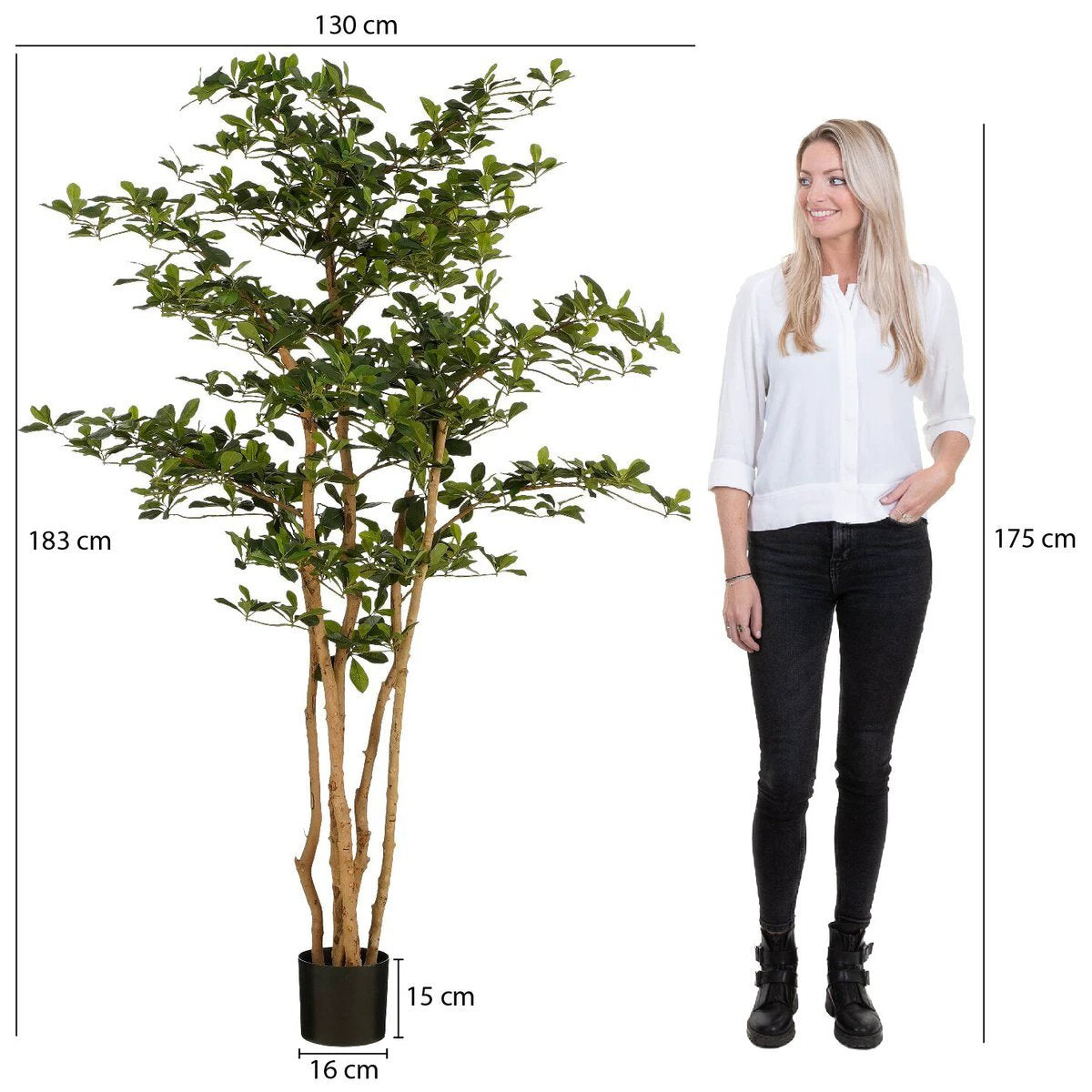Artificial plant Green by Mica Decorations