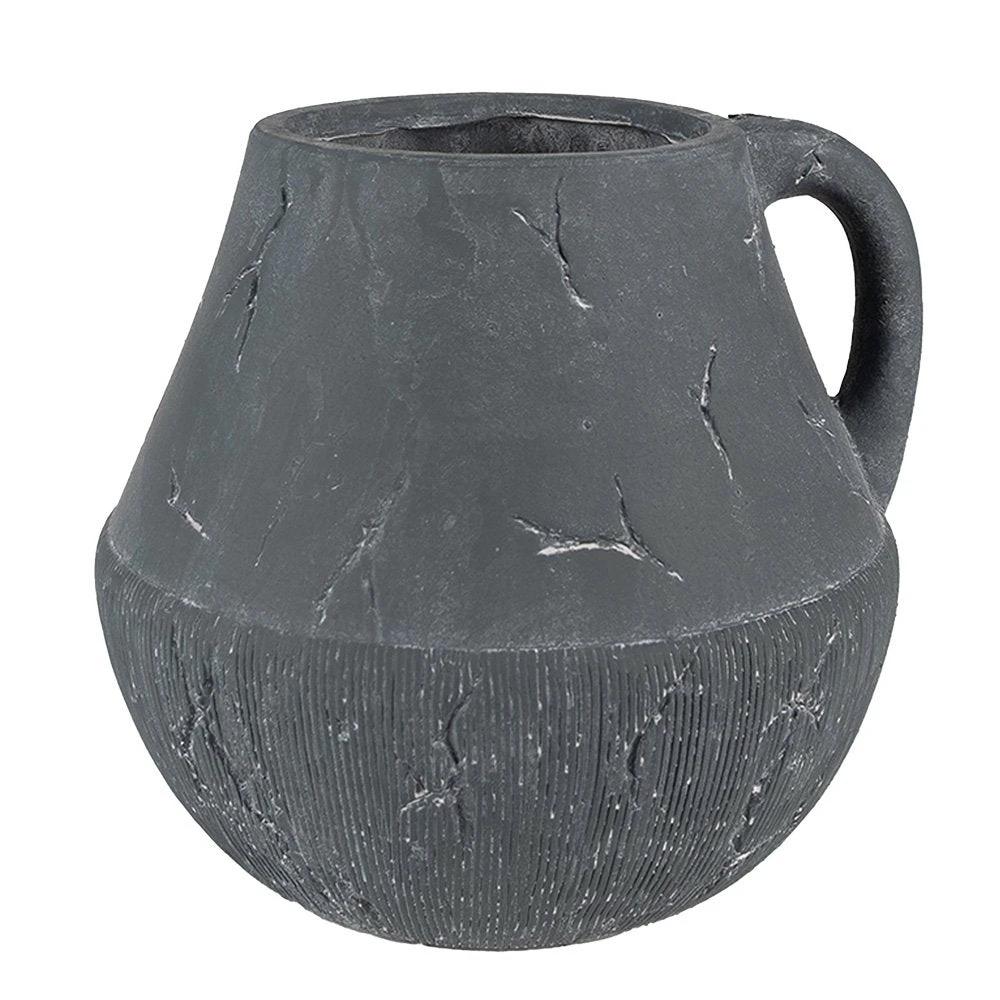 Flower pot 23x23x21 cm by Clayre & Eef.