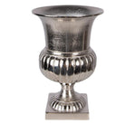 Vase Ø 20x29 cm Silver-coloured Aluminum by Clayre & Eef.