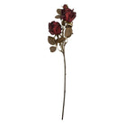 Artificial flower Rose 70 cm Red Plastic by Clayre & Eef.