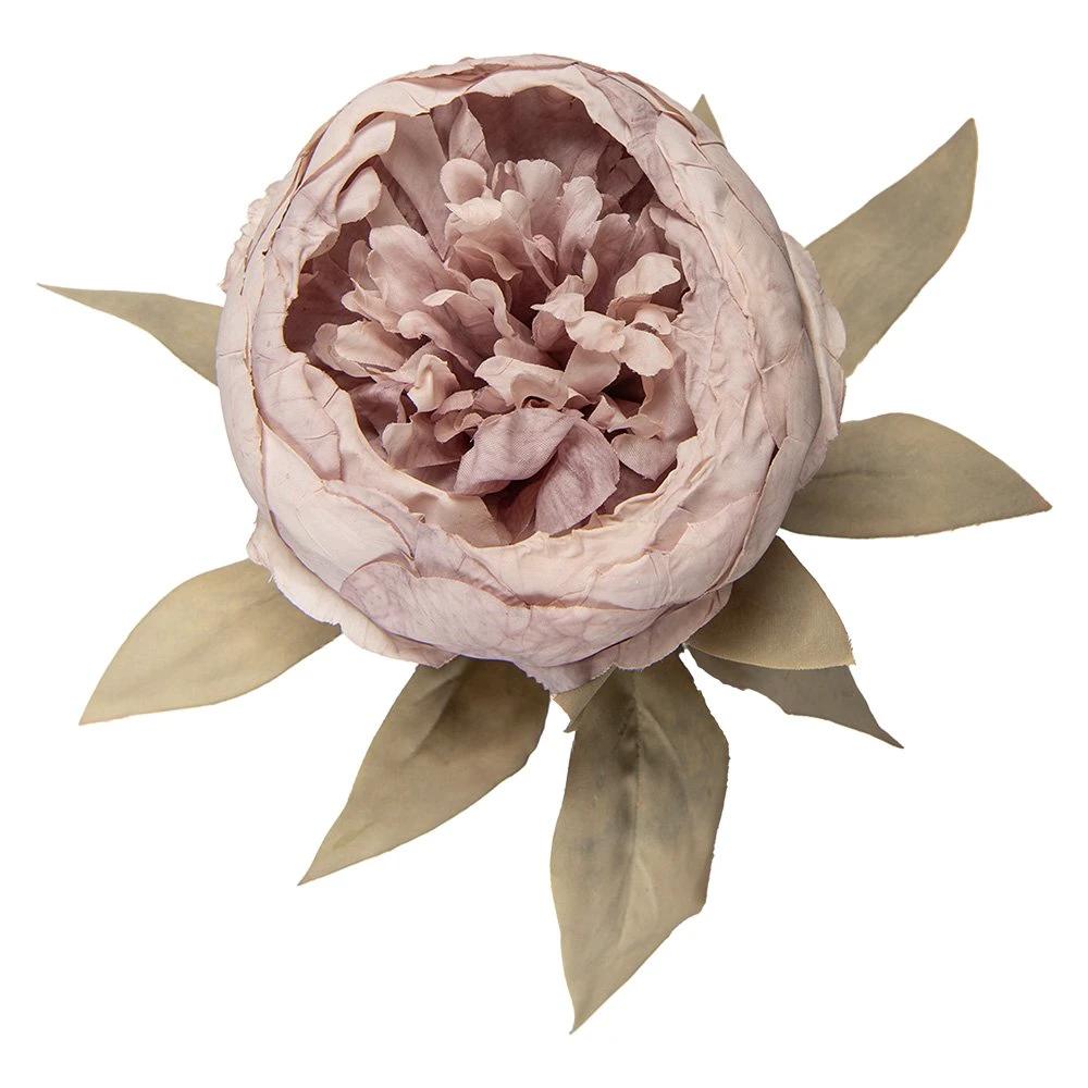 Artificial flower 62 cm purple plastic by Clayre & Eef.