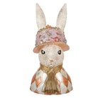 Decoration Statue Rabbit 26x26x50 cm Beige Plastic by Clayre & Eef.