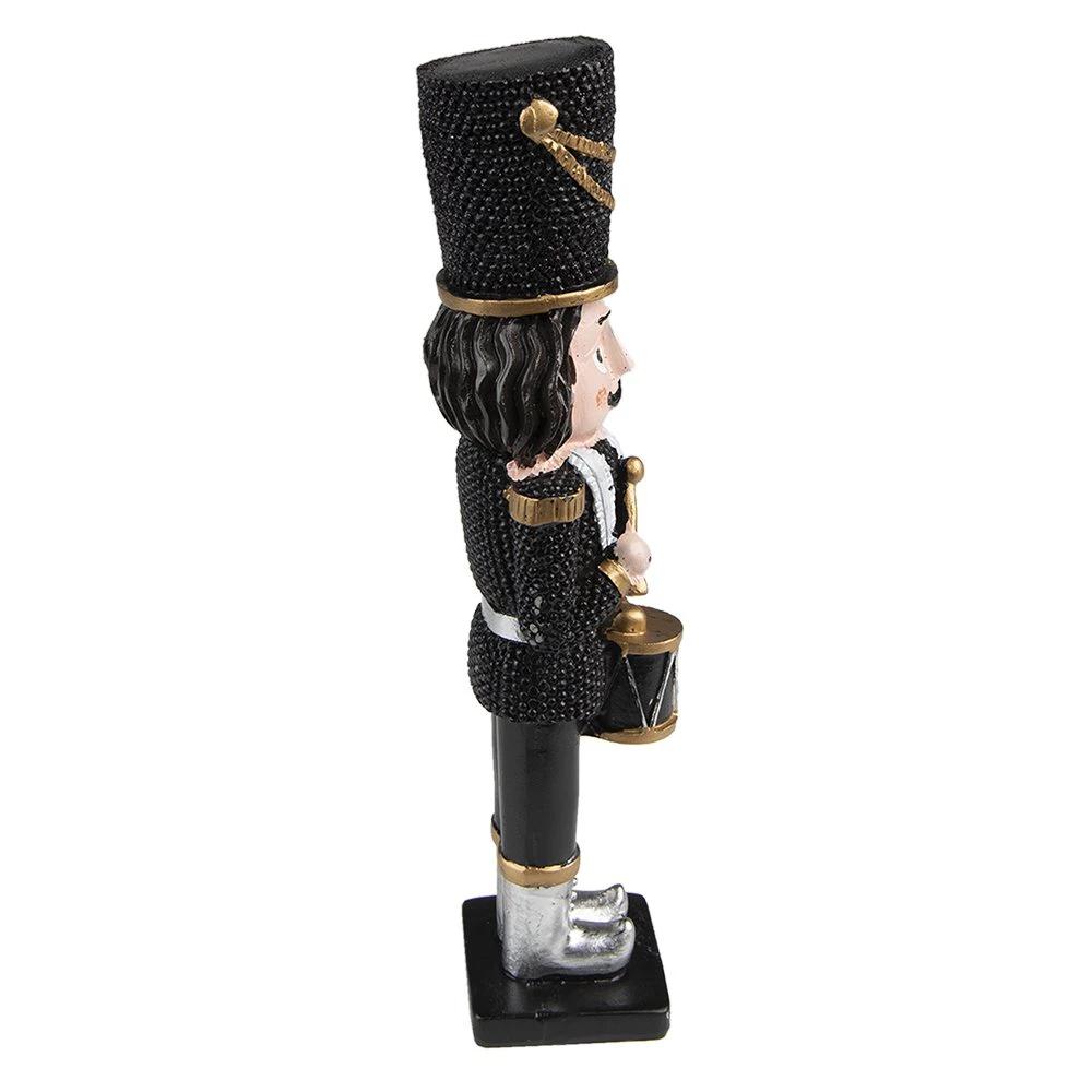 Decoration nutcracker 5x4x20 cm by Clayre & Eef.