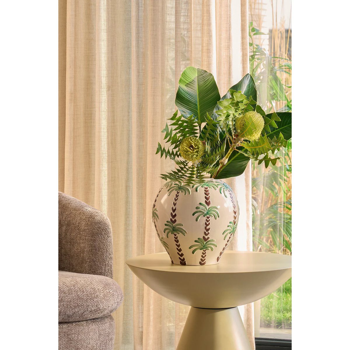 Vase Paradiso Off-white by Mica Decorations