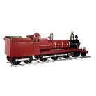 Decoration image train 86x18x27 cm red metal by Clayre & Eef.