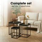 Side table Beth Black by Mica Decorations