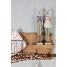 Decoration reindeer with sleigh 30x9x20 cm by Clayre & Eef.