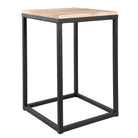 Side table (2) 36x36x52 cm / 31x31x42 cm by Clayre & Eef.