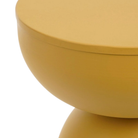Elliott Yellow side table by Mica Decorations