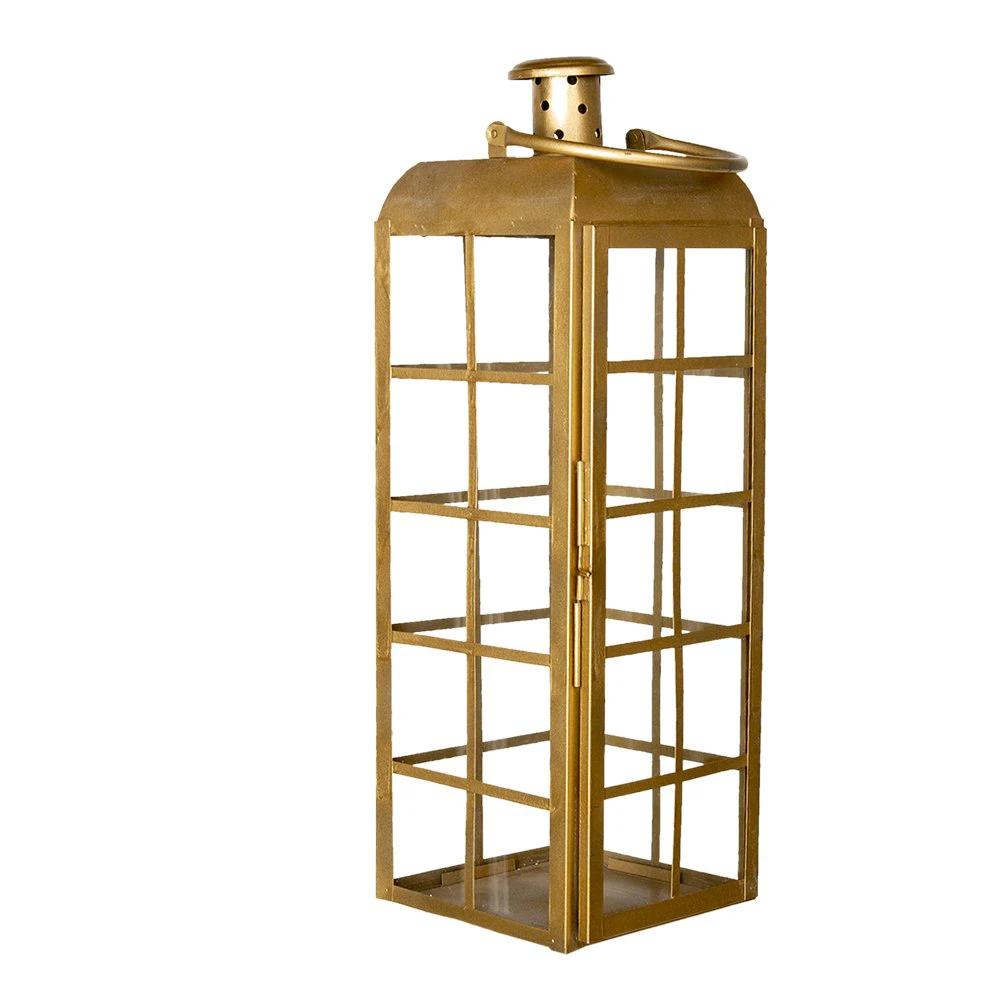 Lantern 17x17x60 cm by Clayre & Eef.