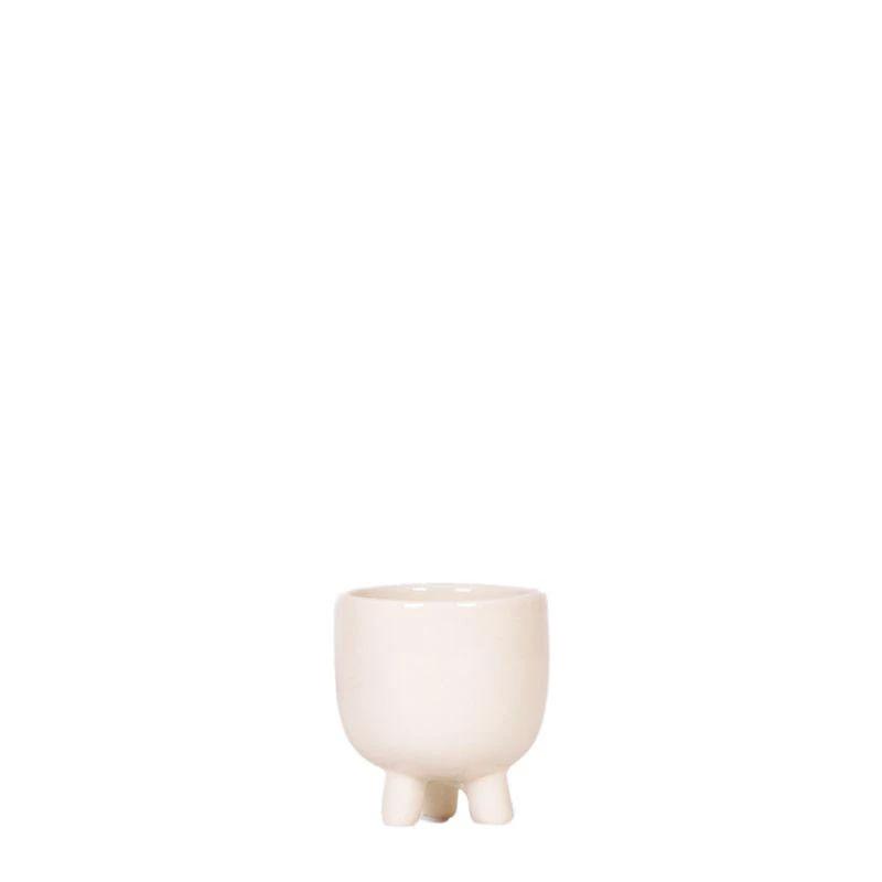 Hummingbird Home | Gummy pot travertine - Ø6cm by Kolibri Company