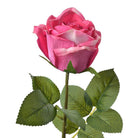 Artificial flower Rose 44 cm Pink Plastic by Clayre & Eef.