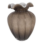Vase Ø 20x28 cm Brown Glass by Clayre & Eef.