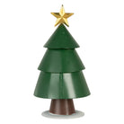 Christmas decoration letterbox Ø 18x35 cm Green metal by Clayre & Eef.