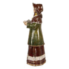 Christmas Decoration Statue Christmas Group 34/31/21/20 cm Red Plastic by Clayre & Eef.