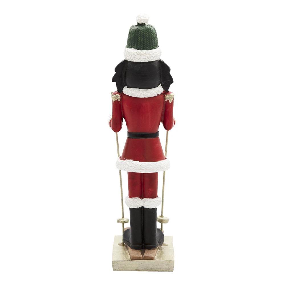 Decoration nutcracker 6x4x17 cm by Clayre & Eef.