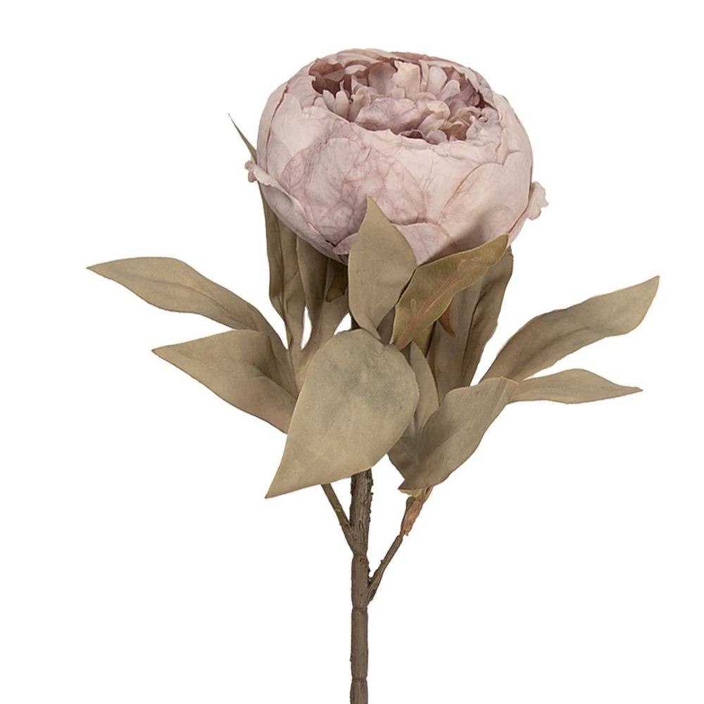 Artificial flower 62 cm purple plastic by Clayre & Eef.
