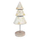 Decoration Christmas tree Ø 12x32 cm by Clayre & Eef.