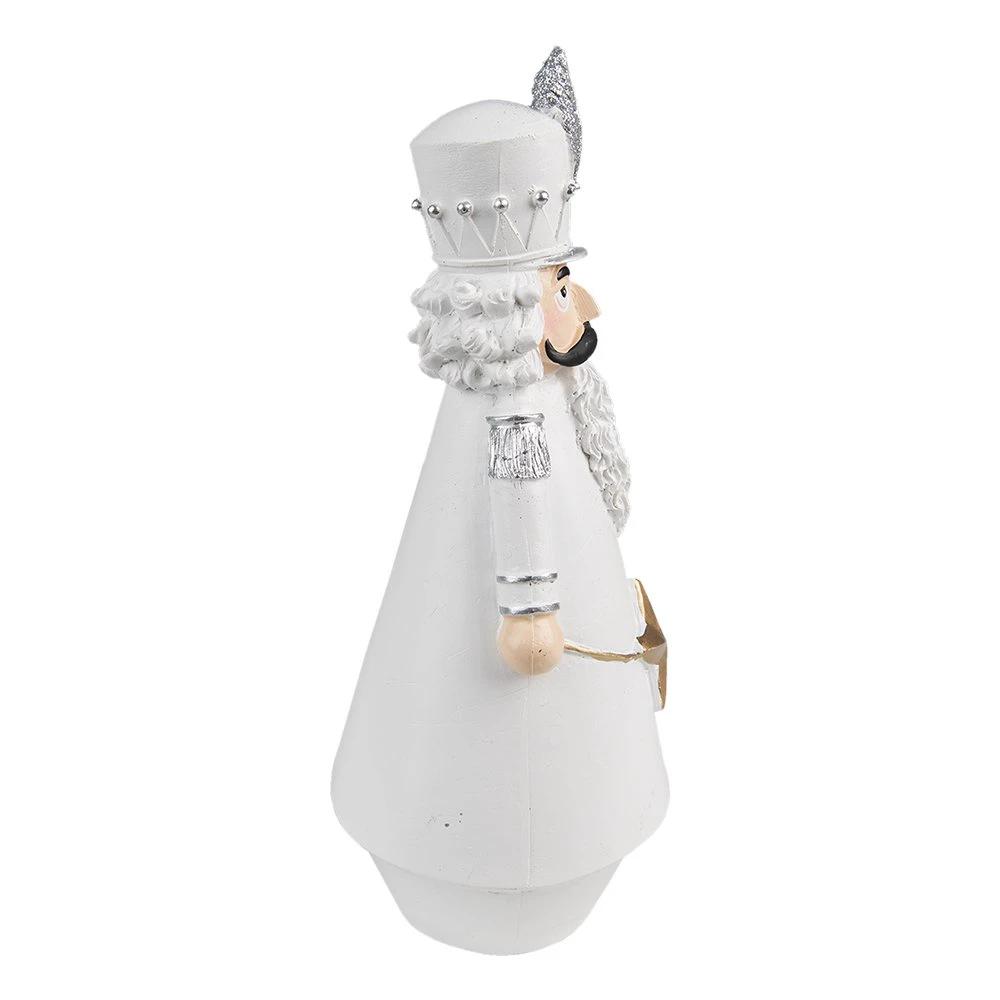 Decoration nutcracker 9x9x24 cm by Clayre & Eef.
